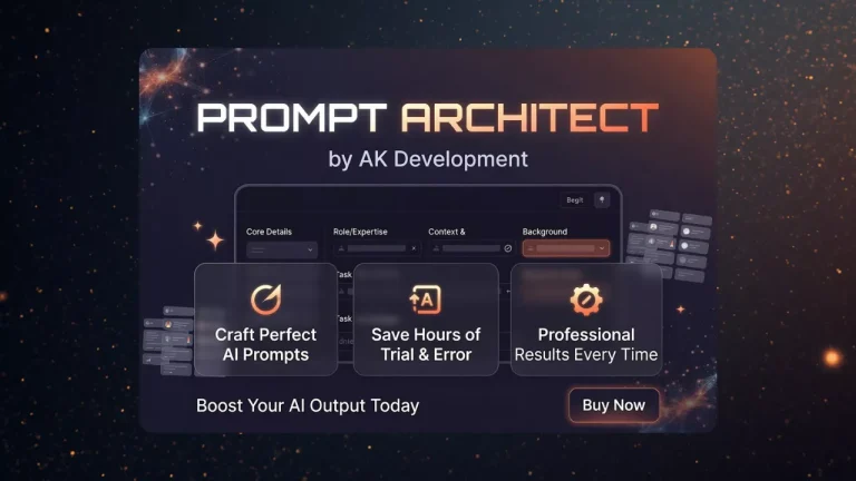 Prompt Architect: Build Better AI Prompts Faster in 2026 – A Practical Guide